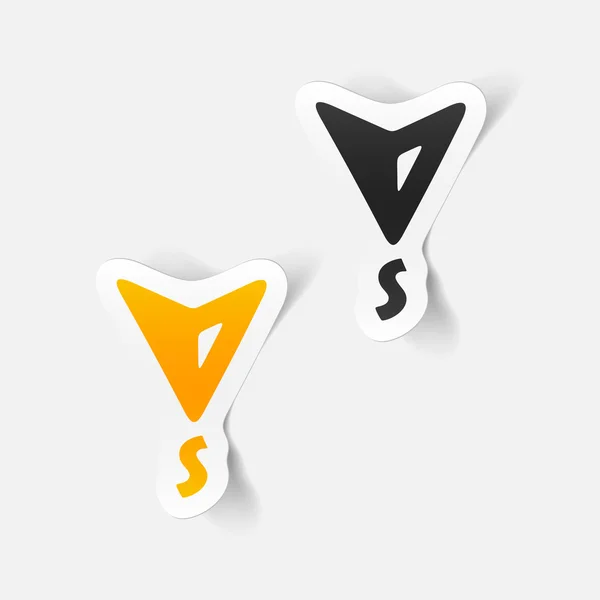 Ontwerpelement: kompas — Stockvector