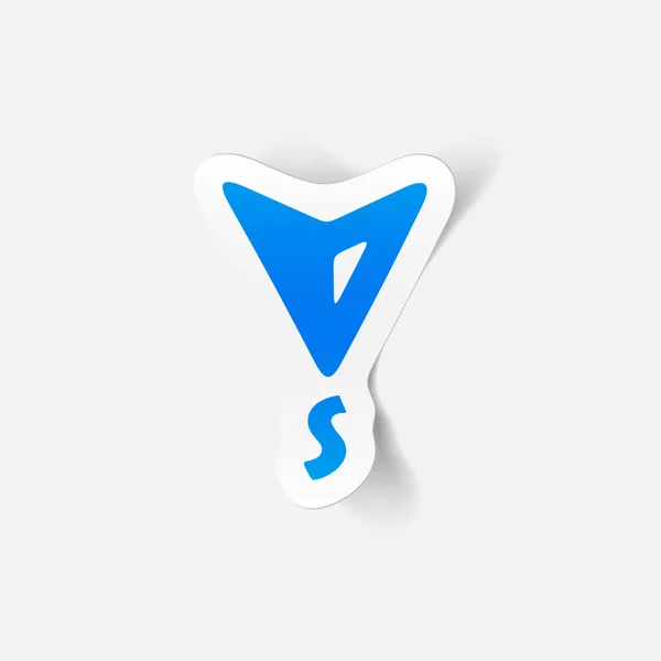 Ontwerpelement: kompas — Stockvector