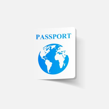 gerçekçi tasarım öğesi: pasaport