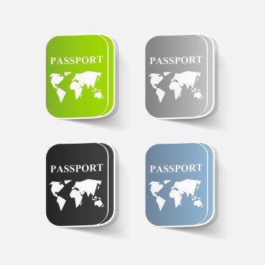gerçekçi tasarım öğesi: pasaport