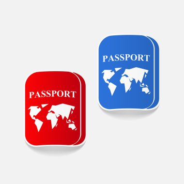 gerçekçi tasarım öğesi: pasaport