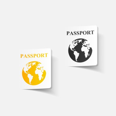 gerçekçi tasarım öğesi: pasaport