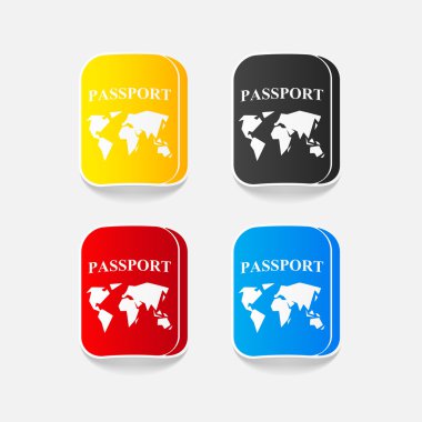 gerçekçi tasarım öğesi: pasaport
