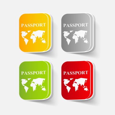gerçekçi tasarım öğesi: pasaport
