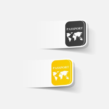 gerçekçi tasarım öğesi: pasaport