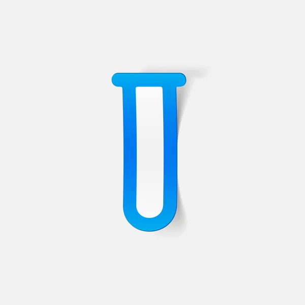 Realistiska designelement: tube — Stock vektor