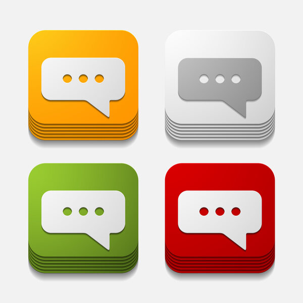 square button: bubble