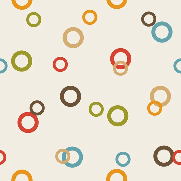 Seamless background: circle — Stock Vector