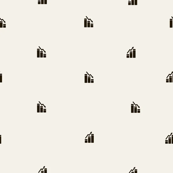 Sømløs bakgrunn: diagram – stockvektor