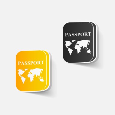 gerçekçi tasarım öğesi: pasaport