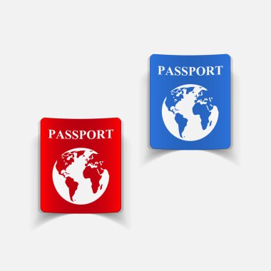 gerçekçi tasarım öğesi: pasaport
