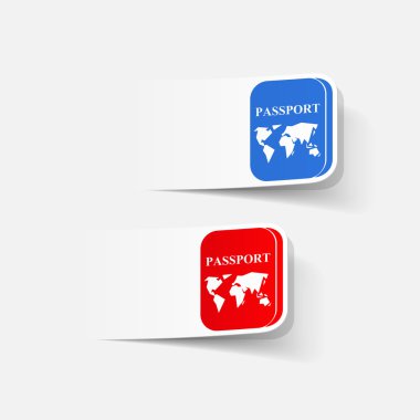 gerçekçi tasarım öğesi: pasaport