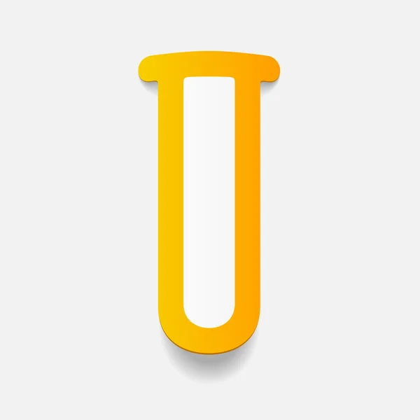 Elemento de diseño realista: tubo — Vector de stock