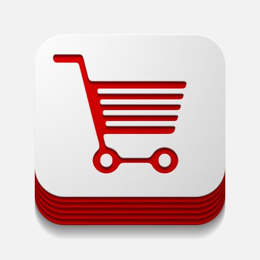 kare düğme: arabası