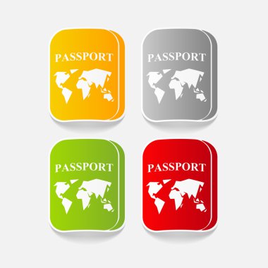 gerçekçi tasarım öğesi: pasaport