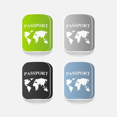 gerçekçi tasarım öğesi: pasaport