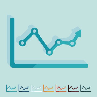 düz tasarım: grafik