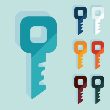 düz tasarım: anahtar