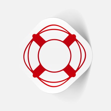 gerçekçi tasarım öğesi: lifebuoy