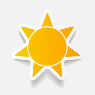 gerçekçi tasarım öğesi: Güneş