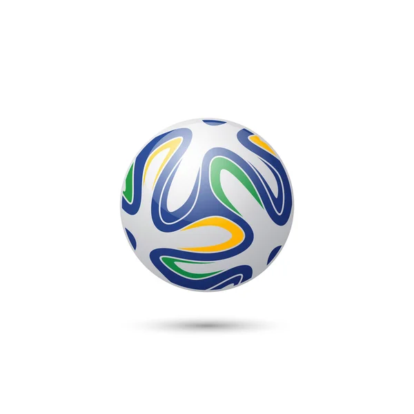 サッカー サッカー ボール — ストックベクタ