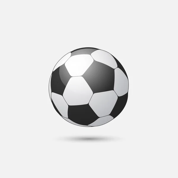 Soccer football ball — Stock Vector