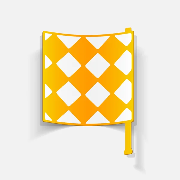 Linesman flag — Stock Vector