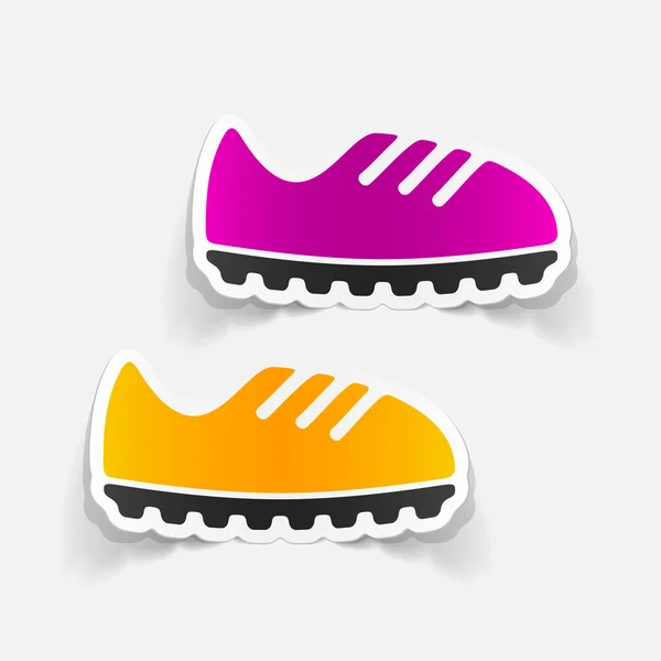 Spor ayakkabılar — Stok Vektör