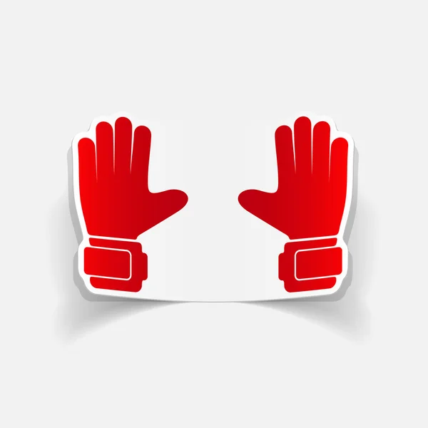 Guantes — Vector de stock