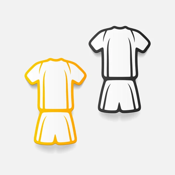 Ropa de fútbol — Archivo Imágenes Vectoriales