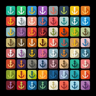 düz tasarım: çapa