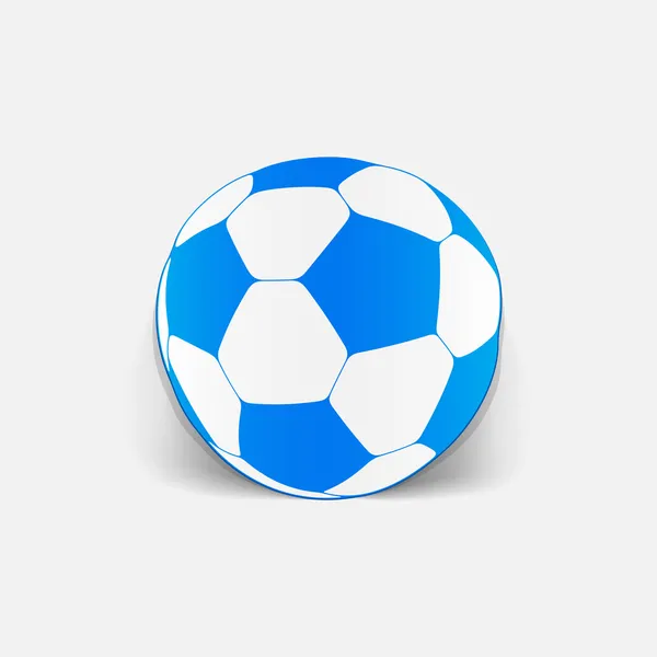 Elemento de diseño realista: bola — Vector de stock