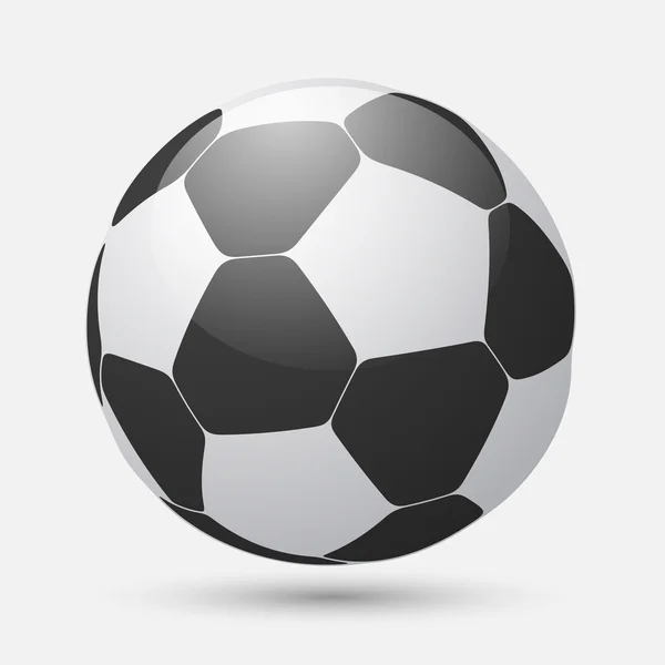 Futbol futbol topu — Stok Vektör