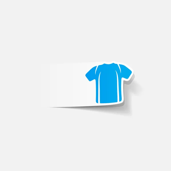 Elemento de diseño realista: camisa — Vector de stock