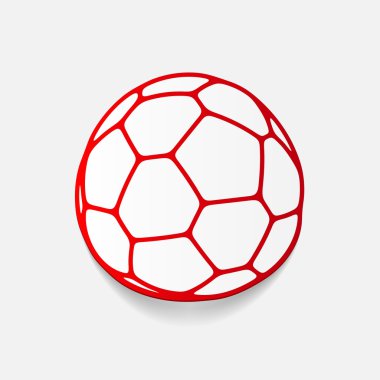 Futbol topu sticker
