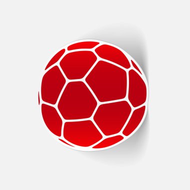 Futbol topu sticker