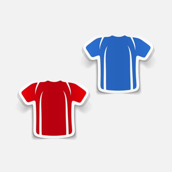 Pegatinas de ropa de fútbol — Vector de stock