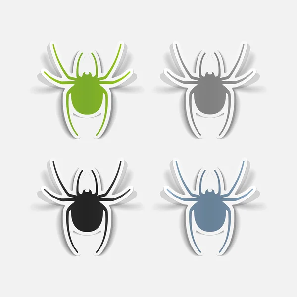 Designelement: spider — Stock vektor