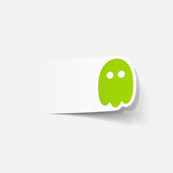 Elemento de diseño: fantasma — Vector de stock