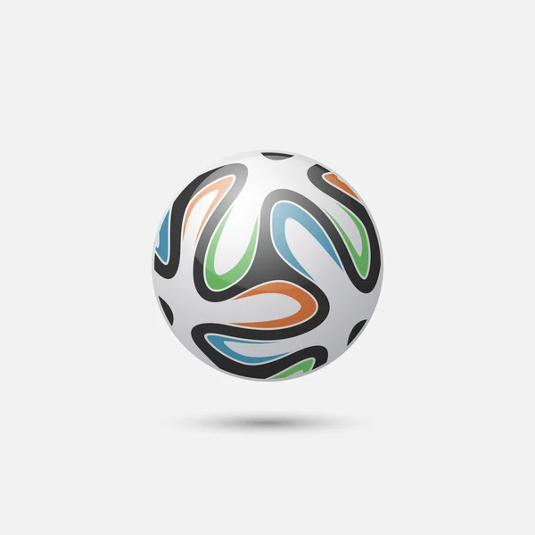 Soccer football ball — Stock Vector