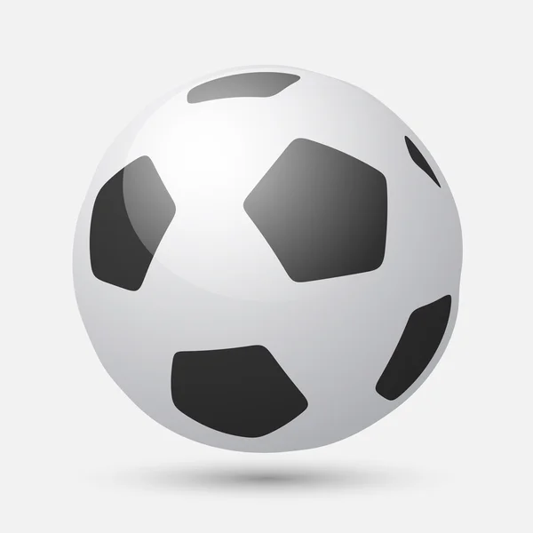 Soccer football ball — Stock Vector