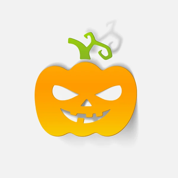 Design element: pumpkin — Stock Vector