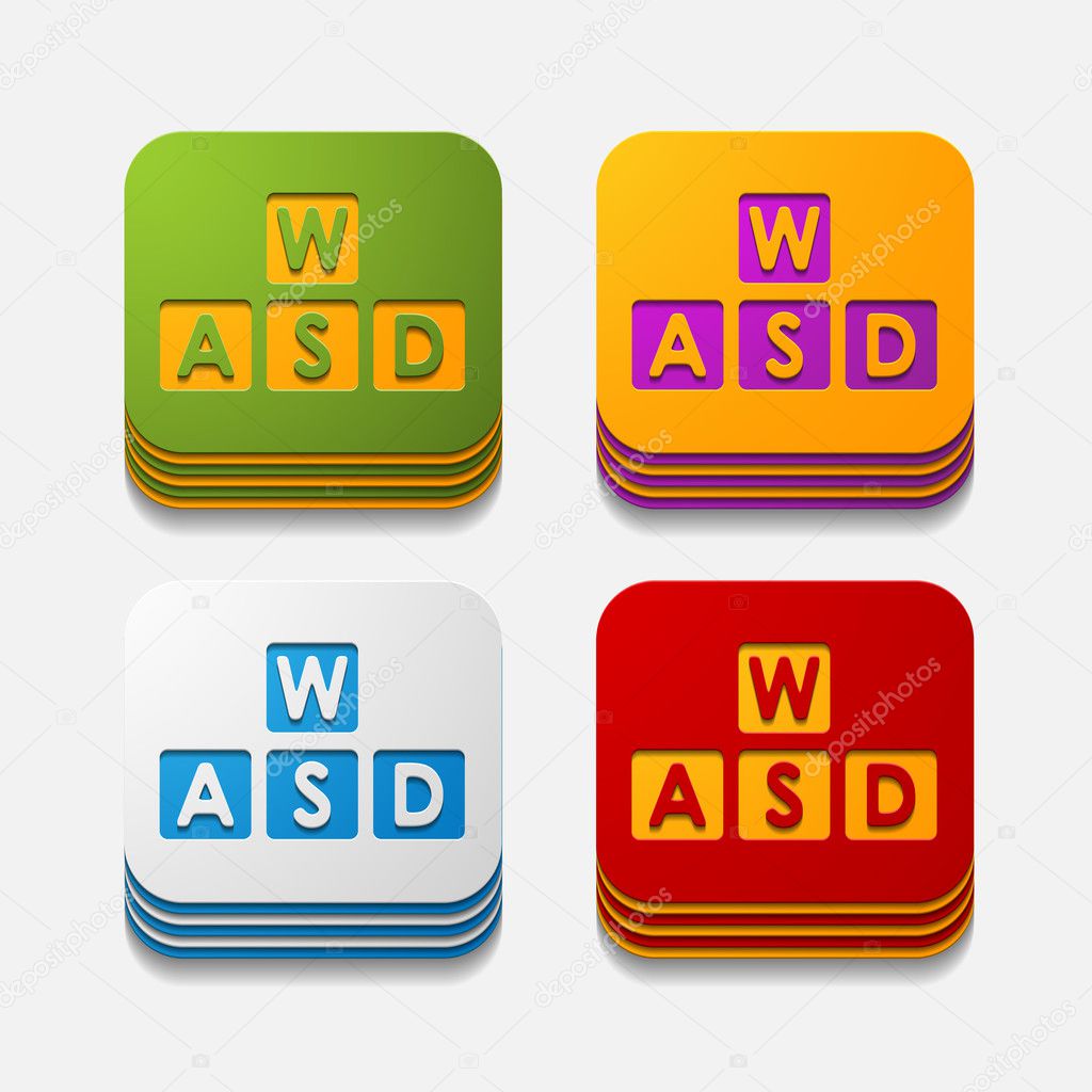 Keypad button set Stock Vector Image by ©Palau83 48555563