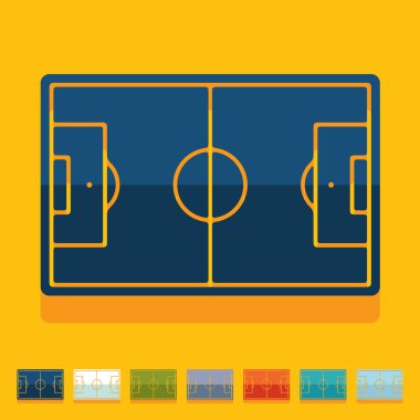 Futbol oyun alanı etiketleri