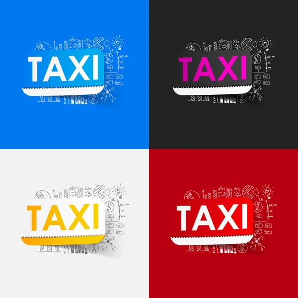 Formel für das Taxigewerbe — Stockvektor