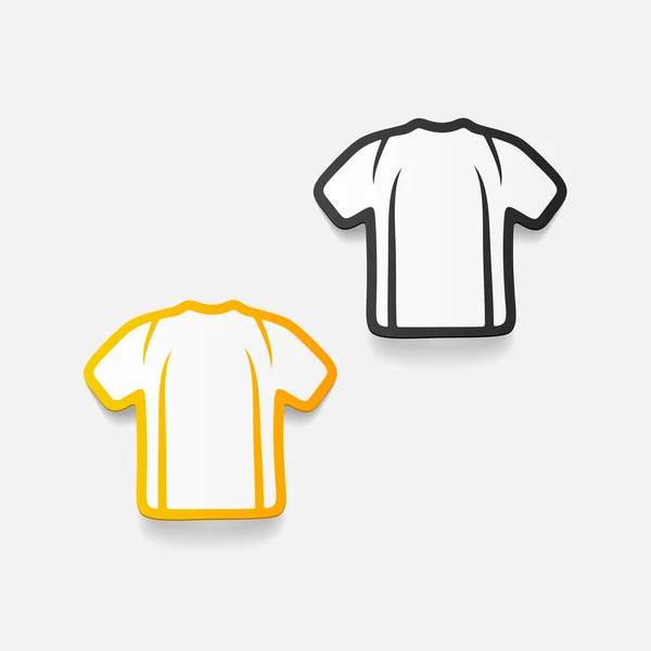 Shirt ontwerpelement — Stockvector