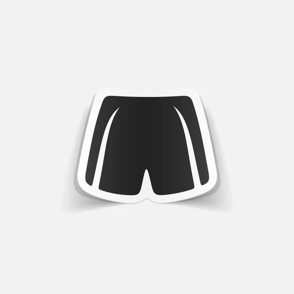 Elemento de diseño Shorts — Archivo Imágenes Vectoriales