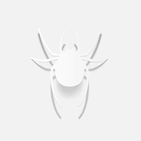 Elemento di design ragno — Vettoriale Stock