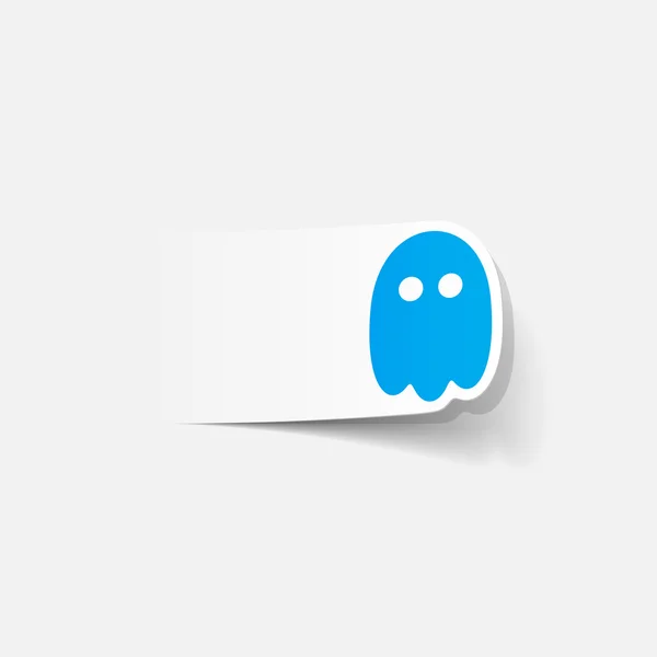 Elemento de diseño fantasma — Vector de stock