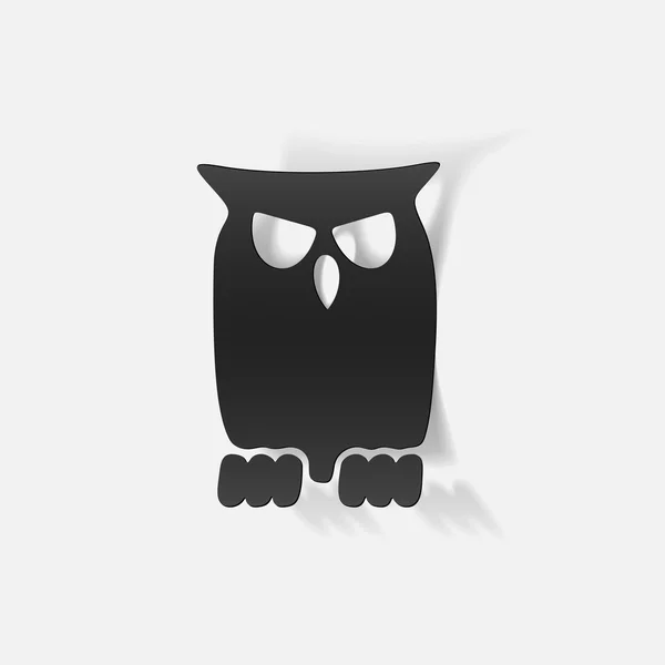 Owl design element — Stock Vector
